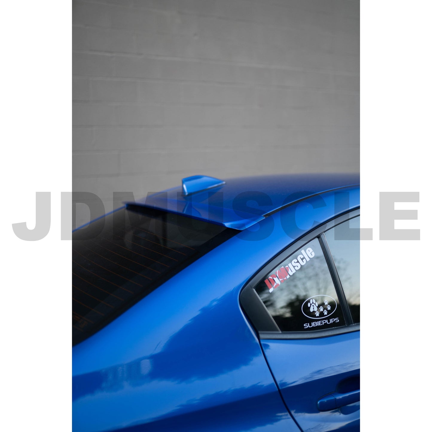 JDMuscle [15-21 WRX/STI] Paint Matched Roof Spoiler V1