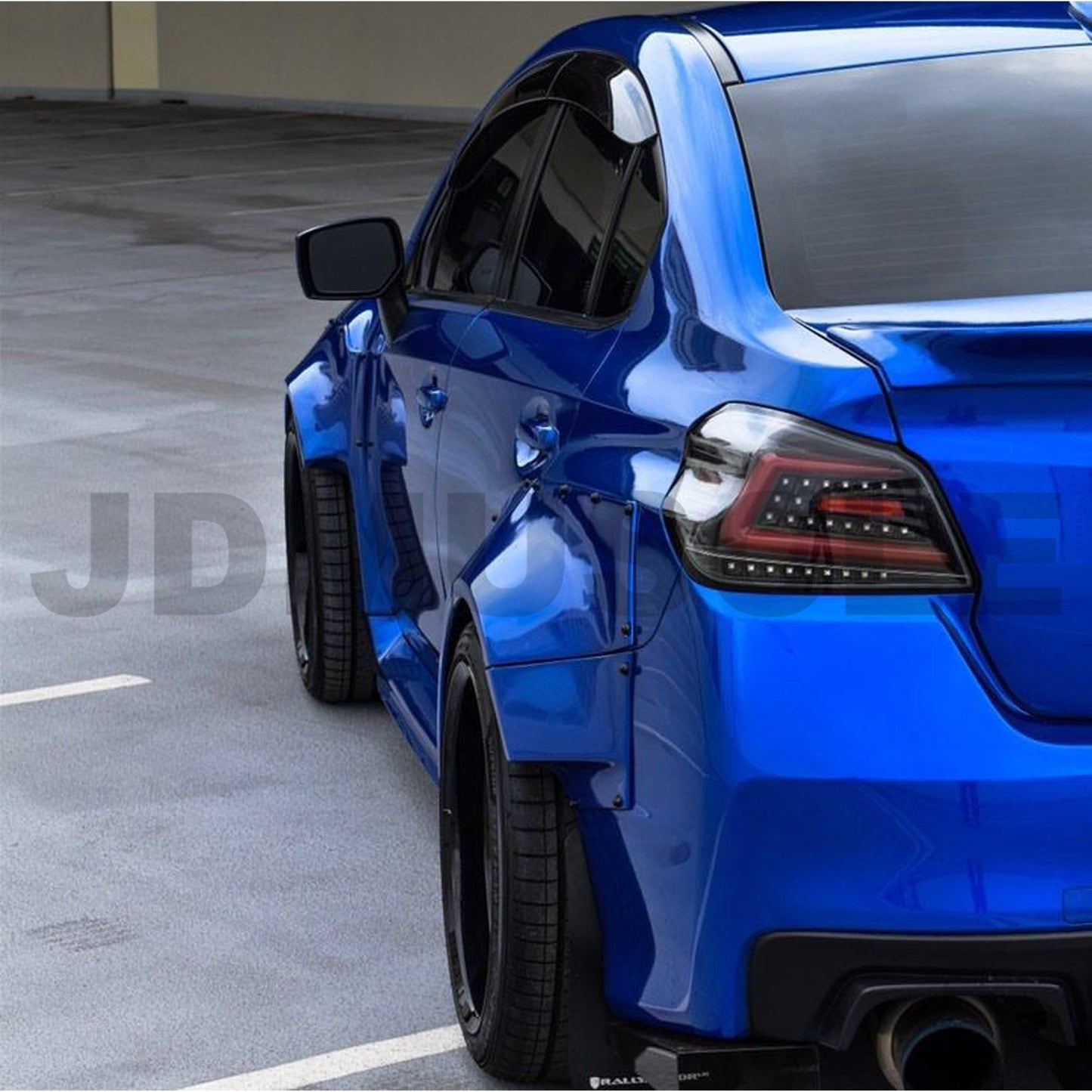 JDMuscle [15-21 WRX/STI] Paint Matched Trunk Duck Bill V1