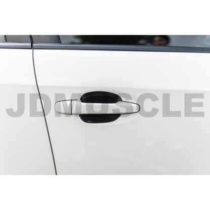 JDMuscle 15-21 WRX/STI Tanso Carbon Fiber Door Bowl Trim Covers