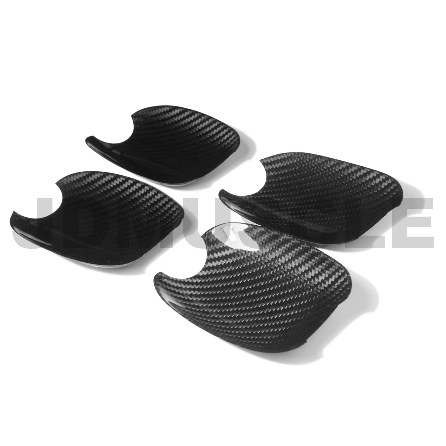 JDMuscle 15-21 Subaru WRX/STI Tanso Carbon Fiber Door Bowl Trim Covers