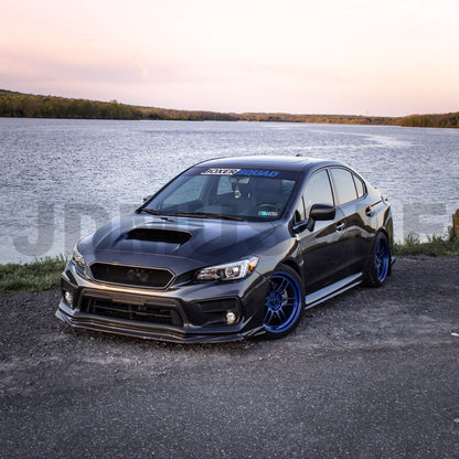 JDMuscle [18-21 WRX/STI] Carbon Fiber Front Bumper Grille V1