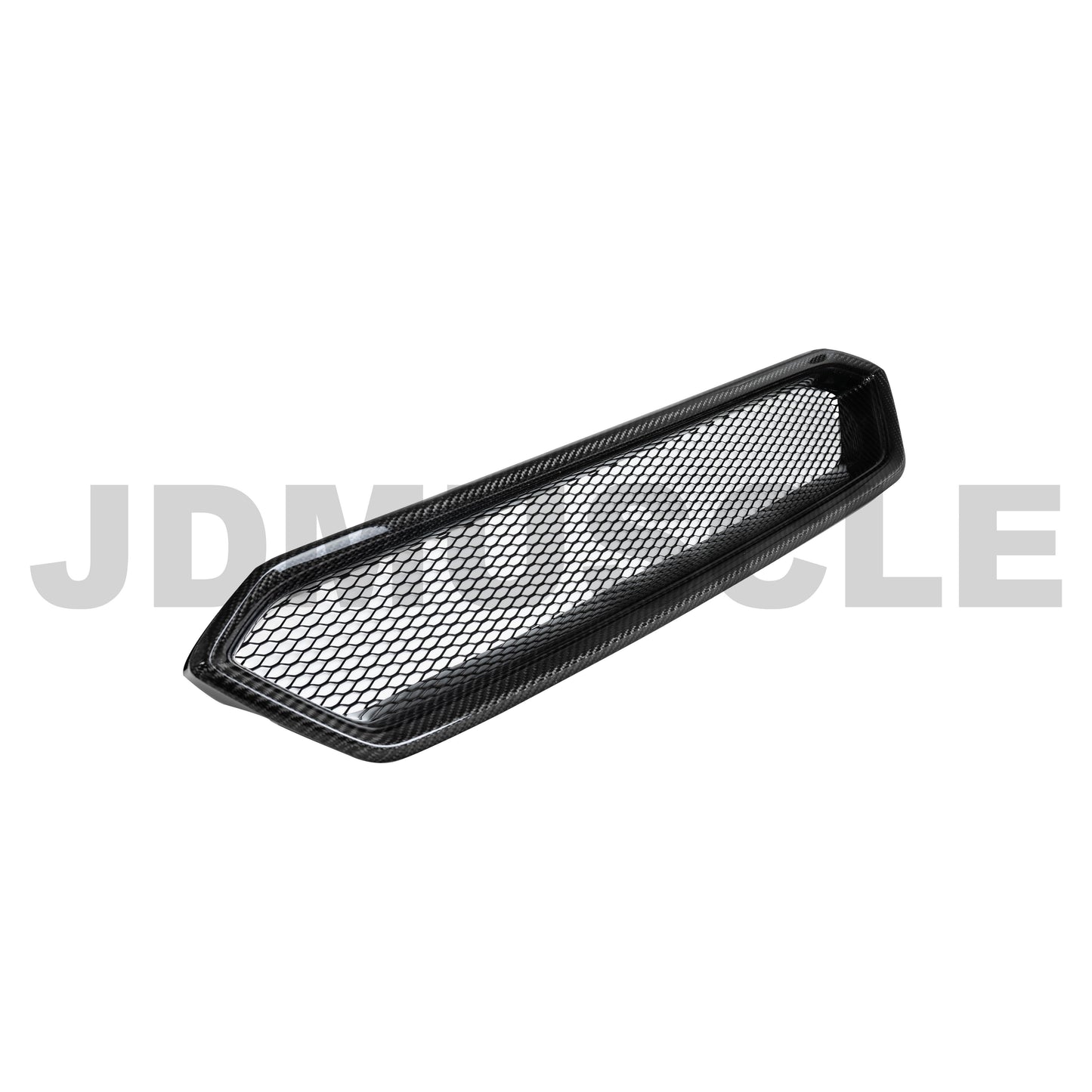 JDMuscle [18-21 WRX/STI] Carbon Fiber Front Bumper Grille V1