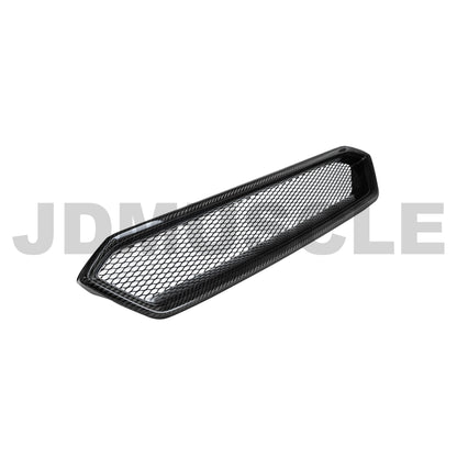 JDMuscle [18-21 WRX/STI] Carbon Fiber Front Bumper Grille V1