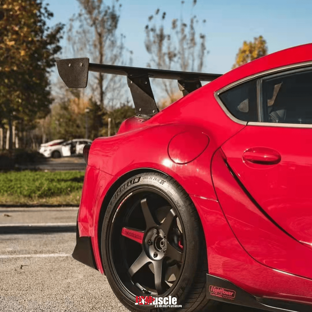 JDMuscle Tanso Carbon Fiber GT Spoiler VS1 Style for 2020+ Toyota Supra