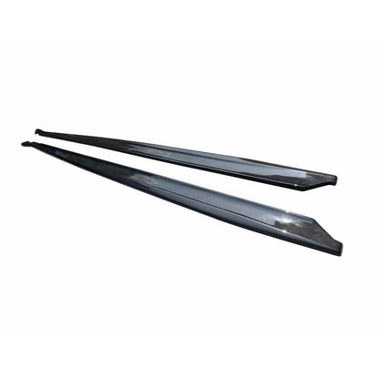 JDMuscle Tanso Carbon Fiber MX Style Side Skirt for 2020+ Toyota Supra