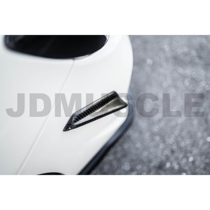 JDMuscle Tanso Carbon Fiber/Painted Canards V1 - 2015+ WRX/STI