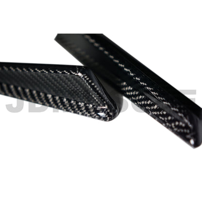 JDMuscle Tanso Carbon Fiber/Painted Canards V1 - 2015+ WRX/STI