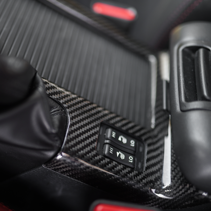 JDMuscle [15-21 STI] Pre-preg Carbon Fiber Cup Holder Cover