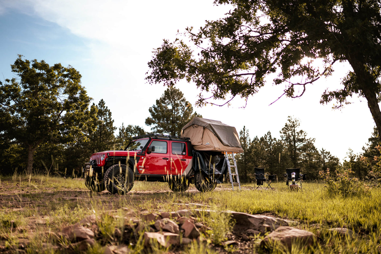 DV8 Offroad 2020-2024 Jeep Gladiator Bed Rack RRUN-01