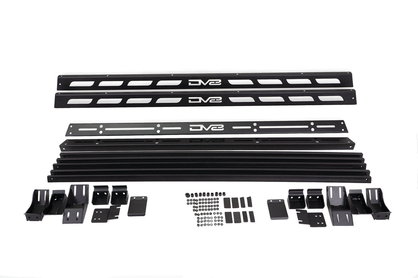 DV8 Offroad 2007-2018 Jeep Wrangler JK Half-Length Roof Rack RRJK-04