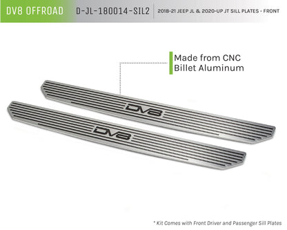 Jeep JL & JT Front Sill Plates Infographic