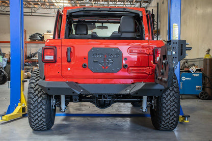 Jeep JL Rear Bumper and Tire Carrier (RBJL-02)-DV8 Offroad