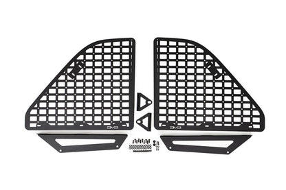 DV8 Offroad 2018-2023 Jeep Wrangler JL | Rear Window Molle Storage Panels MPJL-01