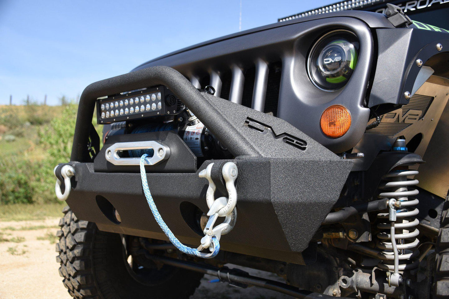 Jeep Wrangler FS-15 Front Bumper-DV8 Offroad