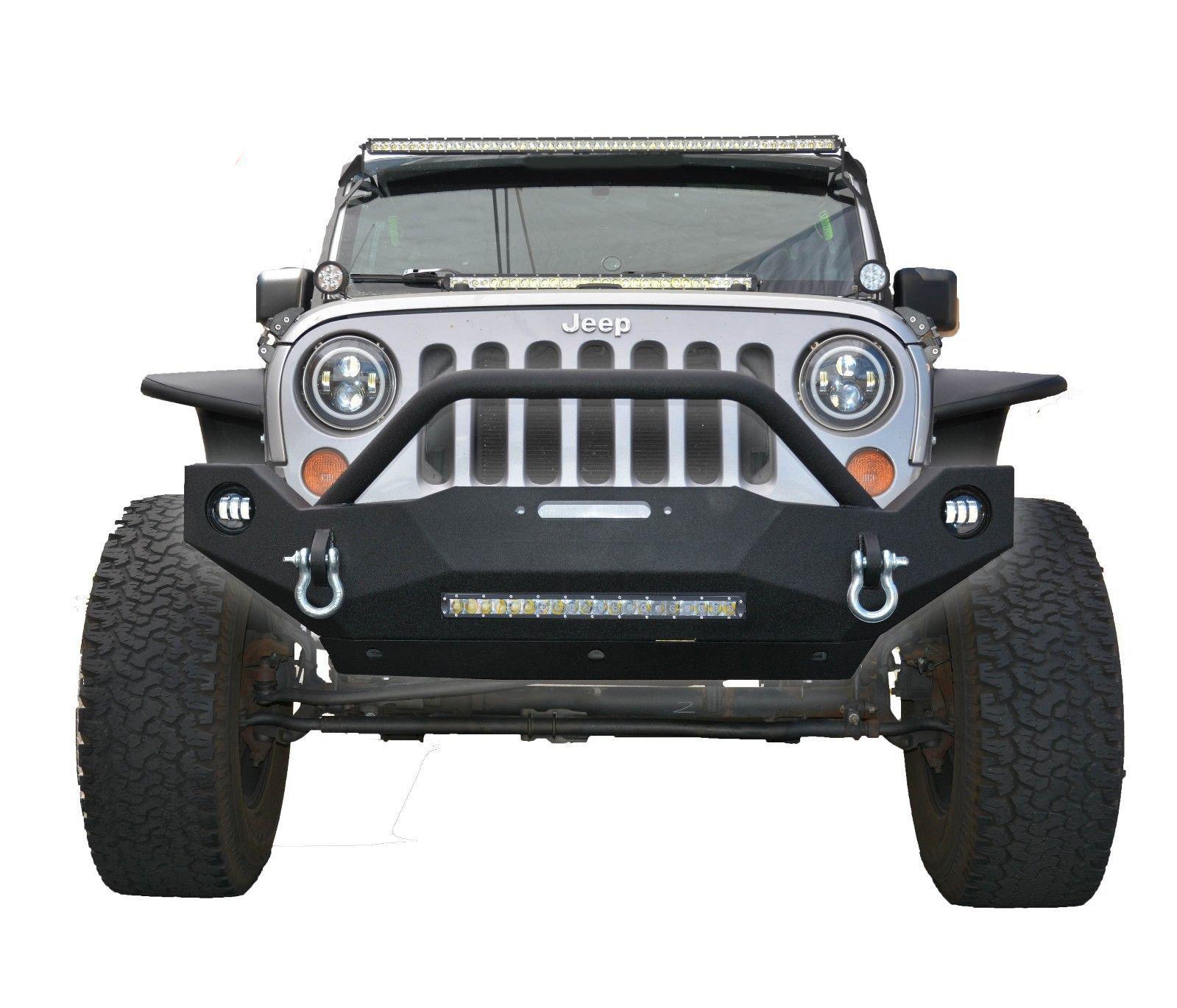 Jeep Wrangler FS-19 Front Bumper-DV8 Offroad