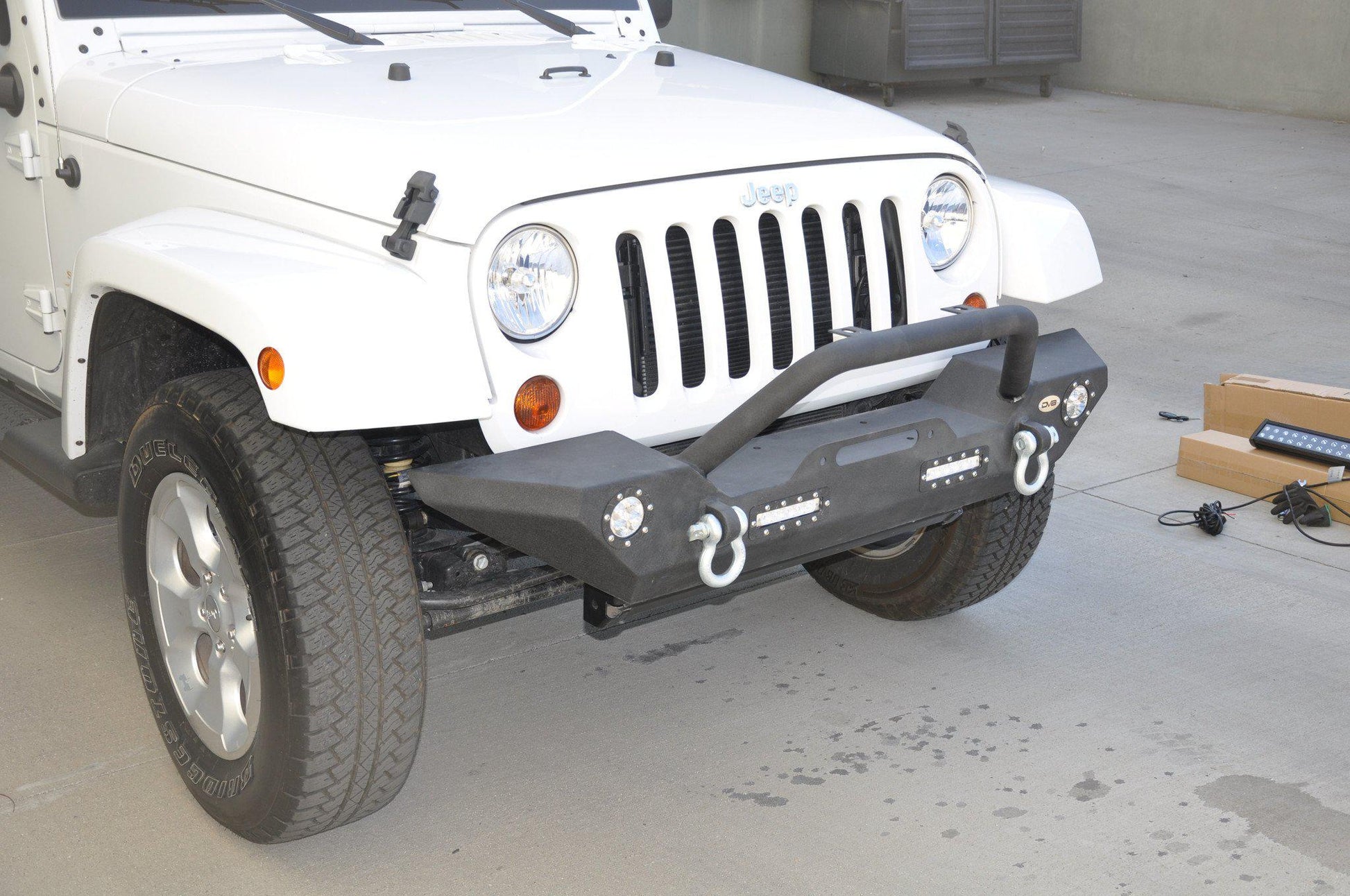 Jeep Wrangler FS-7 Front Bumper-DV8 Offroad