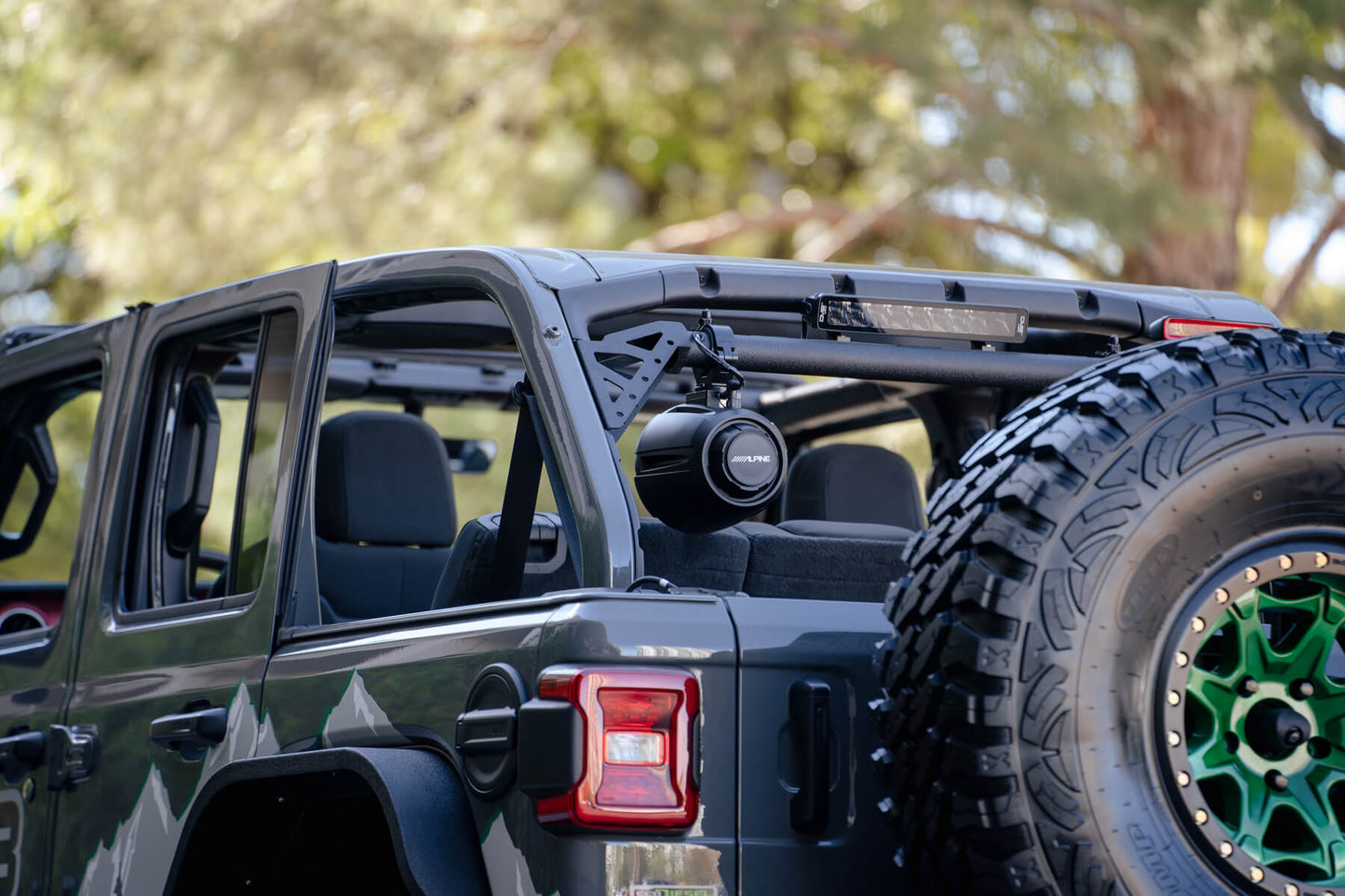 Jeep Wrangler JL Speaker Bar