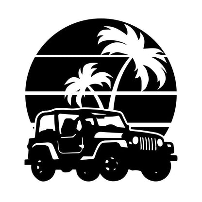 Sunset Beach Hood Graphic