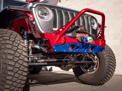 Nighthawk Stinger Front Bumper w- Aluminum Skid for JK, JL, & JT