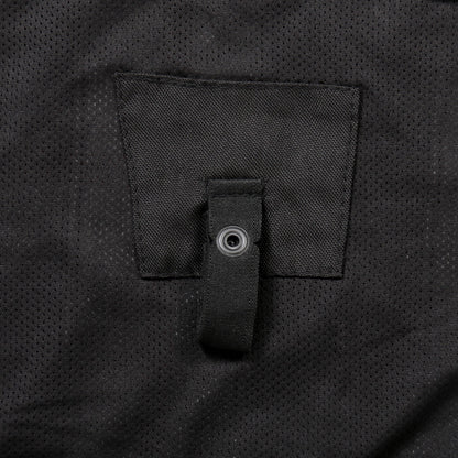 Hot Leathers JKM3006 Men’s Motorcycle Black and White Hooded Armored Flannel Biker Jacket