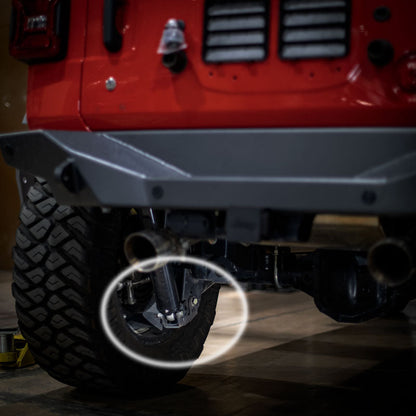 JL Rear Axle LCA Bolt-on Skids