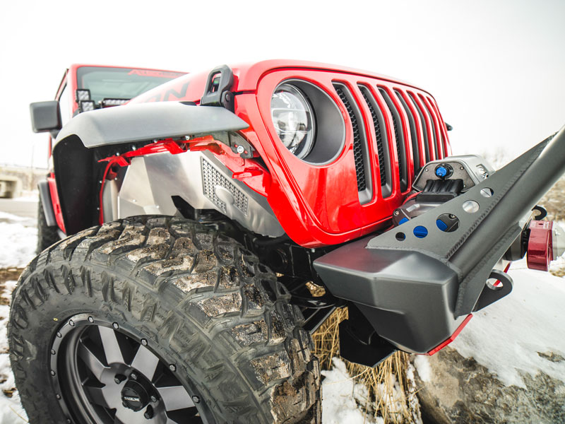 JL Exterior Package: Light Brackets and Liners *Free Fender Chop Kit!