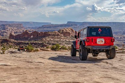 JL Spare Tire Delete Kit - Bare Aluminum