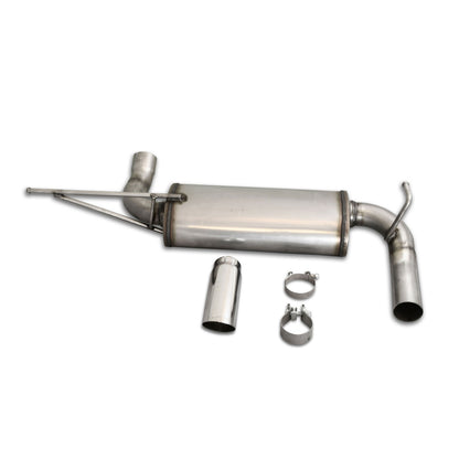 JBA 07-18 JEEP JK Wrangler Axle Back 304SS 30-1509