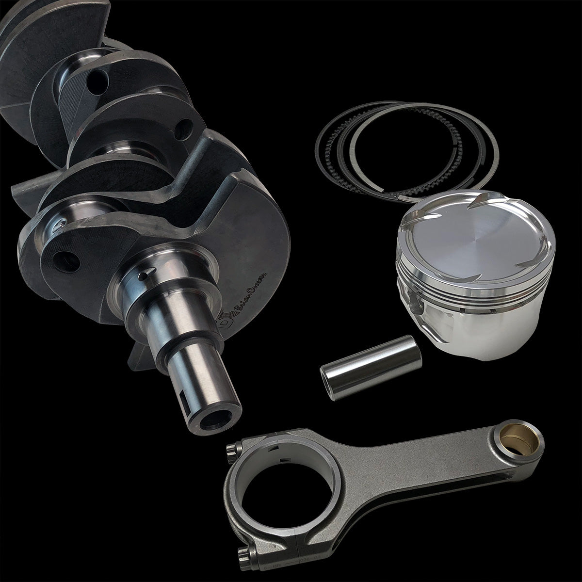 Brian Crower BC0368 - Toyota 1GRFE Stroker Kit - 103mm Stroke/ProH625+ Rods - Balanced