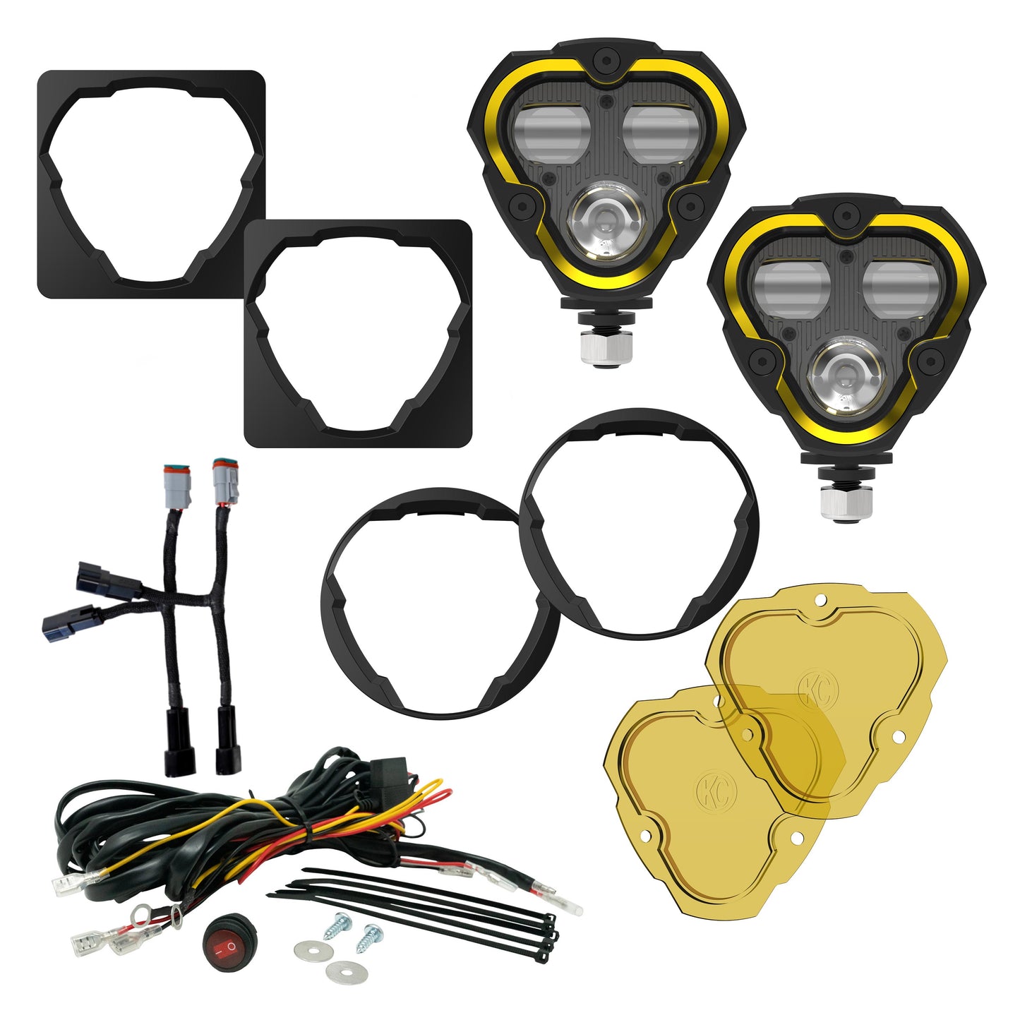 KC HiLiTES Fog Pocket Kits 97147