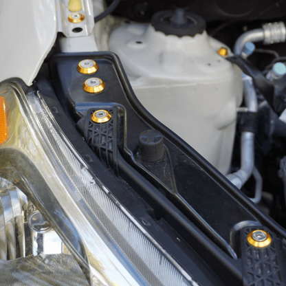 ZSPEC Stage-3 Dress Up Bolts® Fastener Kit for '08-13 Kia Soul, Stainless & Billet