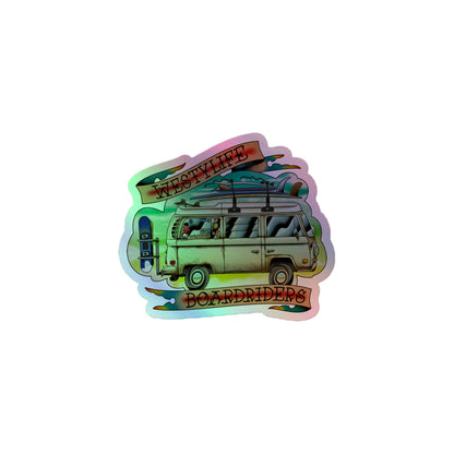 Westy Life Boardriders Holographic Sticker