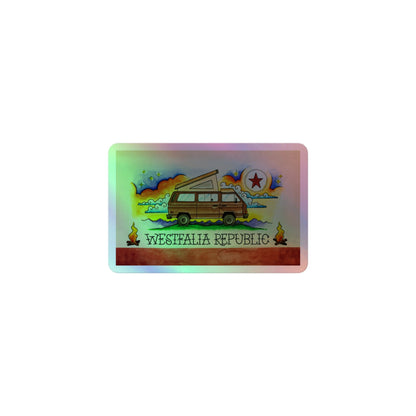 Westfalia Republic Holographic Sticker