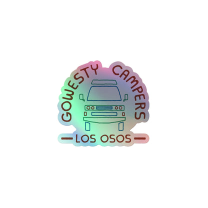 GoWesty Campers "Friendly Face" Holographic Sticker
