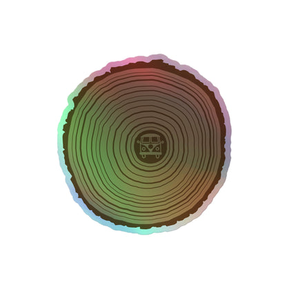 Origin Tree Ring Holographic Sticker