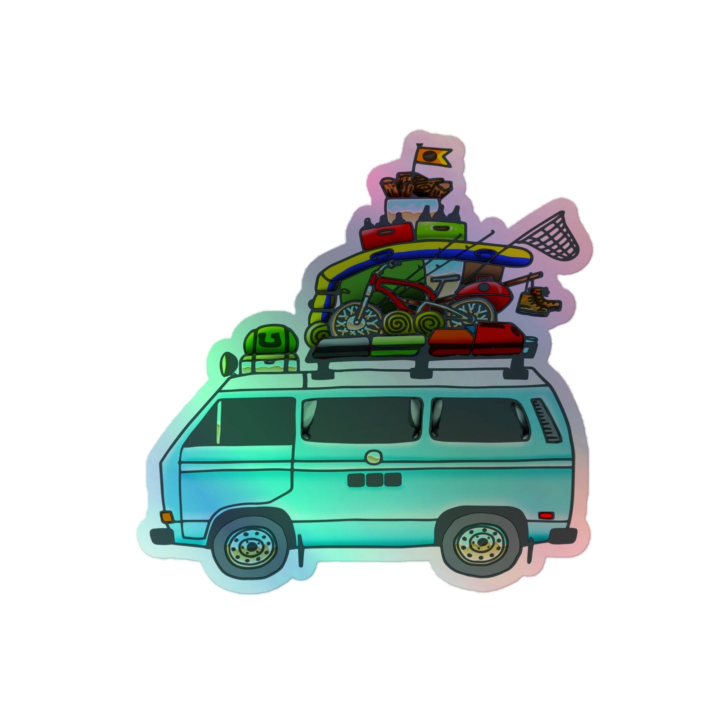 RAD Vanagon Holographic Sticker