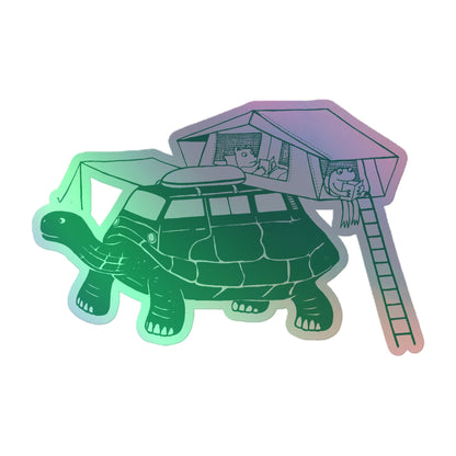 Tin-Top Turtle Vanimal Holographic Sticker