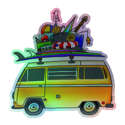 RAD Bus Holographic Sticker