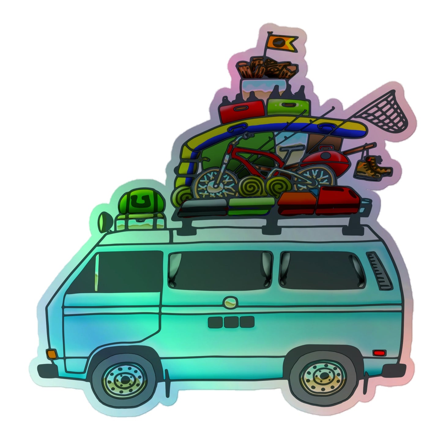 RAD Vanagon Holographic Sticker