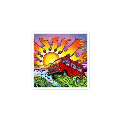 Van & Sun Sticker