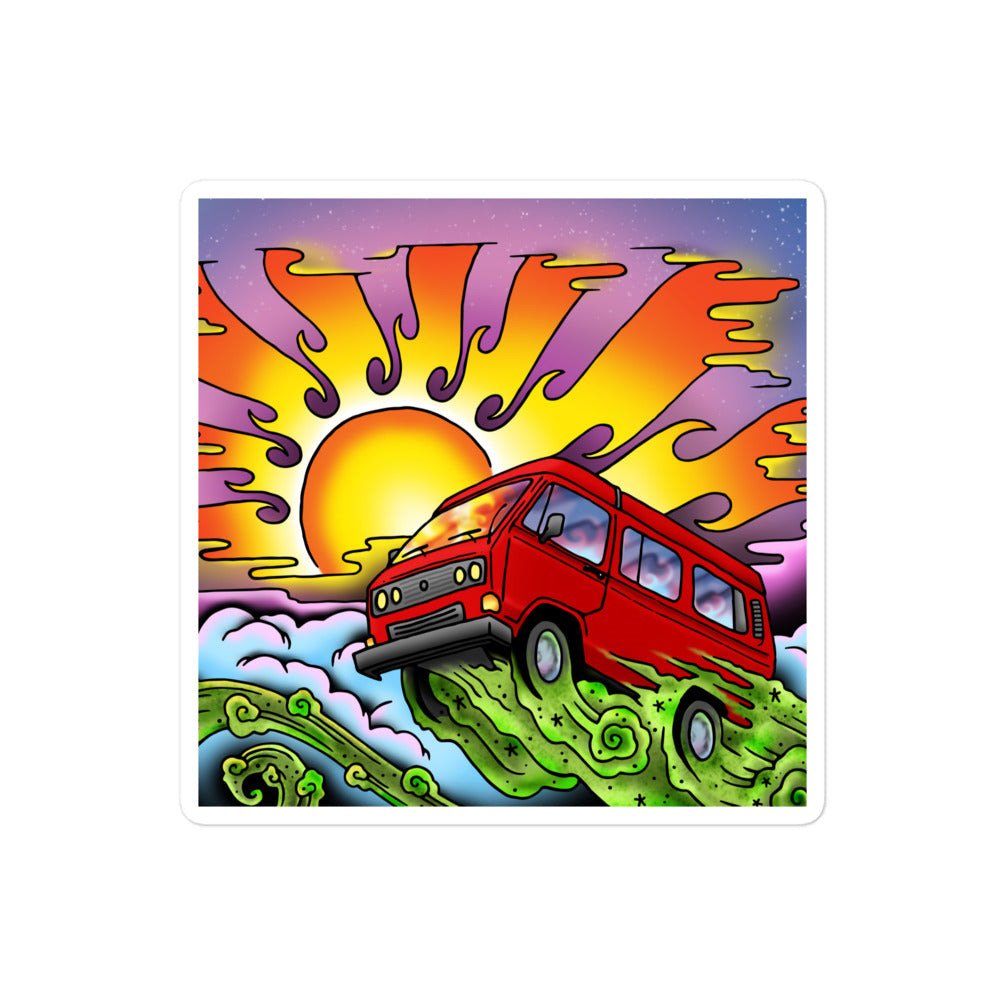 Van & Sun Sticker