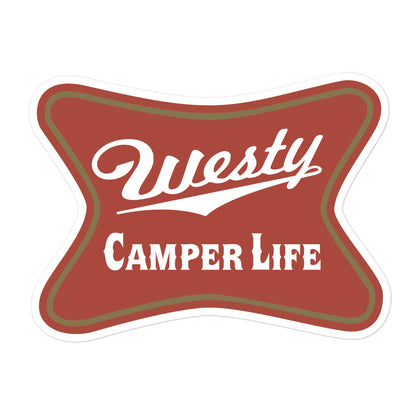 Westy Camper Life Sticker