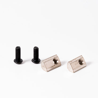 Bolts and Tnuts for Sim Racing Aluminum Profile Rigs