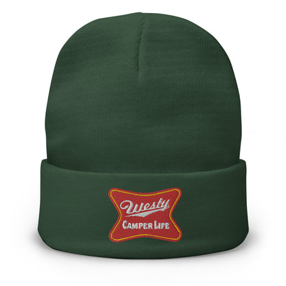Westy Camper Life Embroidered Beanie