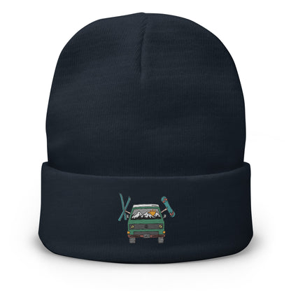 Shred Van Embroidered Beanie