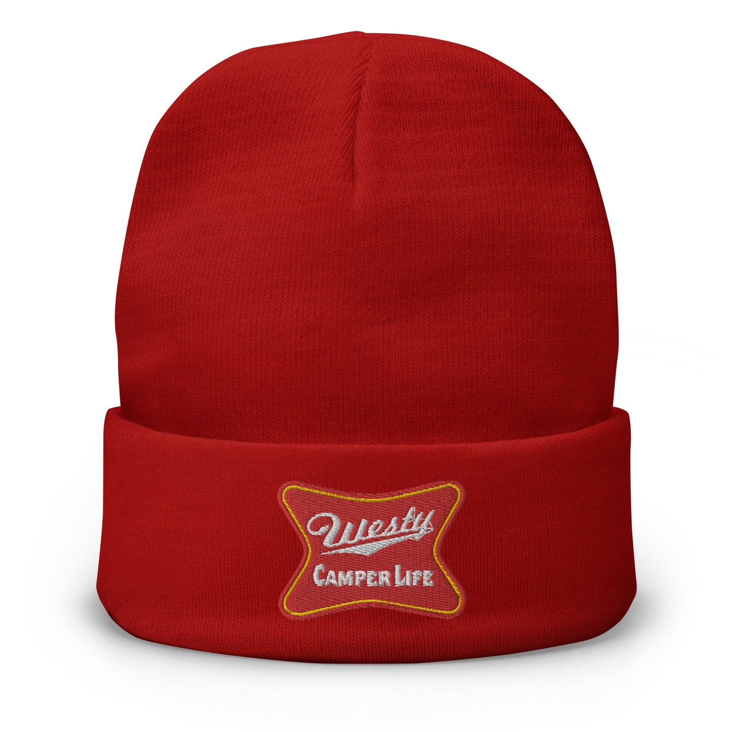 Westy Camper Life Embroidered Beanie