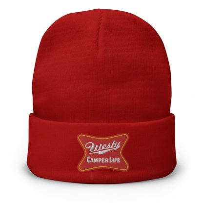 Westy Camper Life Embroidered Beanie