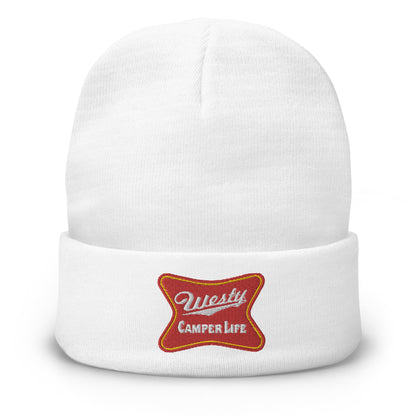 Westy Camper Life Embroidered Beanie