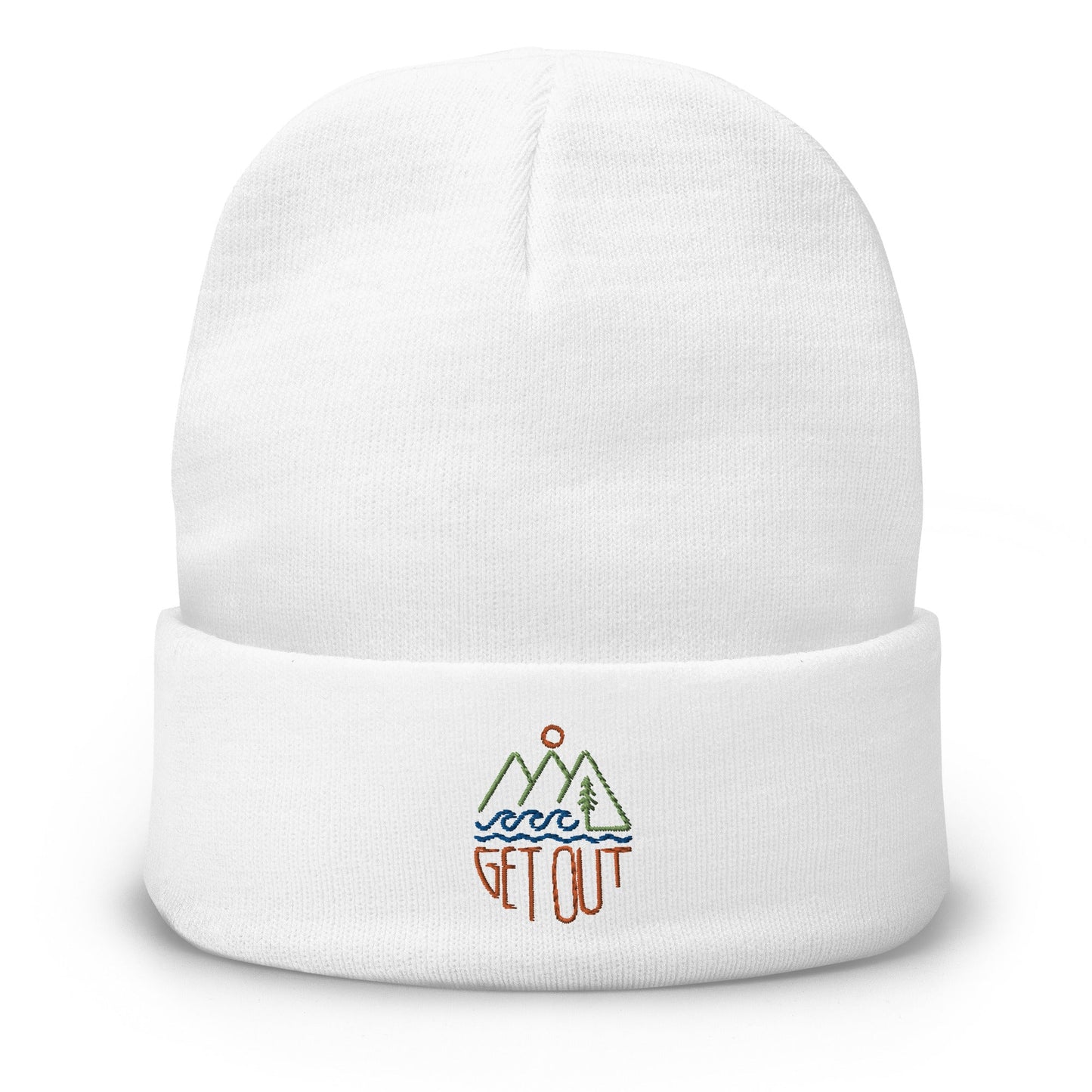 Get Out Embroidered Beanie