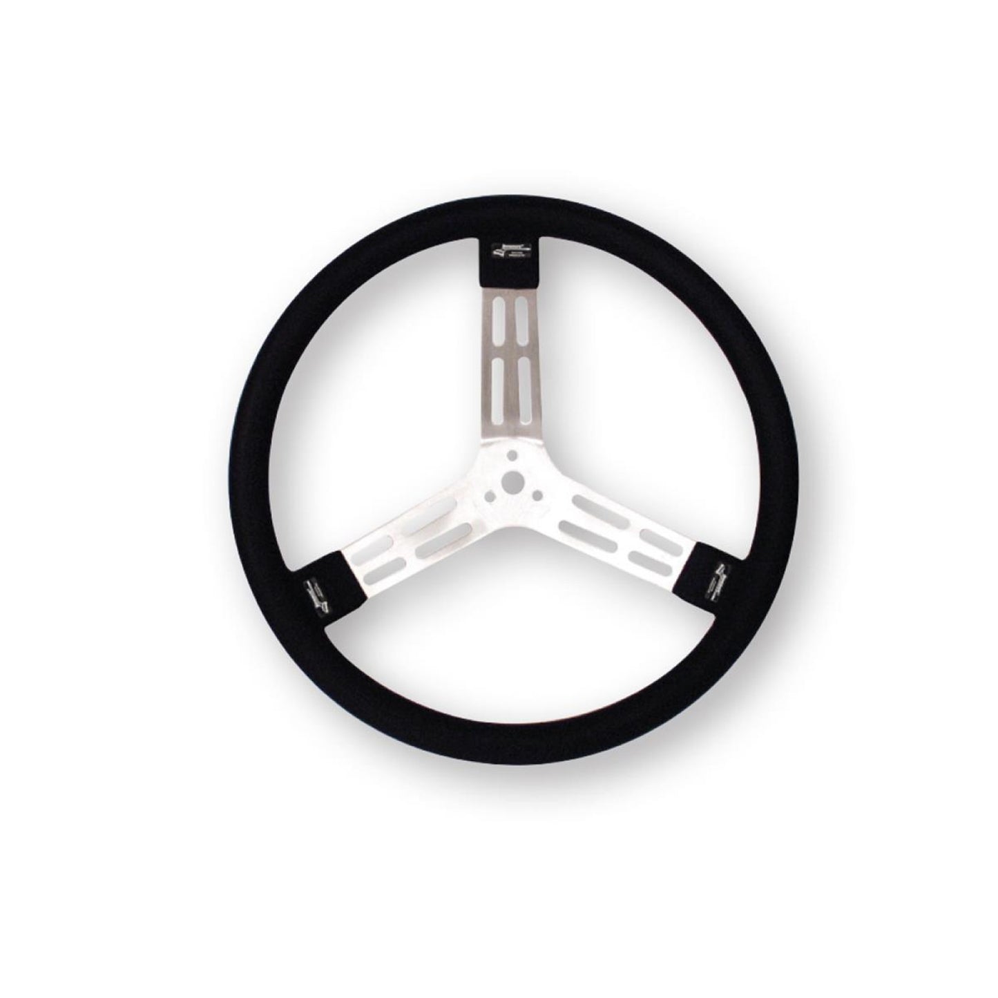 Longacre 15" Aluminum - Black w/ natural spokes and smooth grip 52-56801